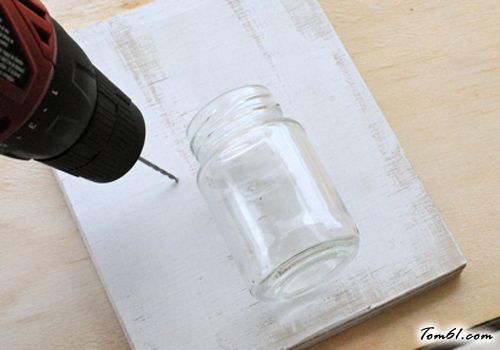 墙壁鲜花挂件的废物利用的创意制作图解教程图片3