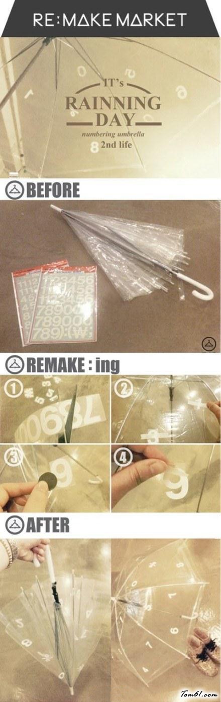 雨伞的废物利用的创意制作图解教程图片1