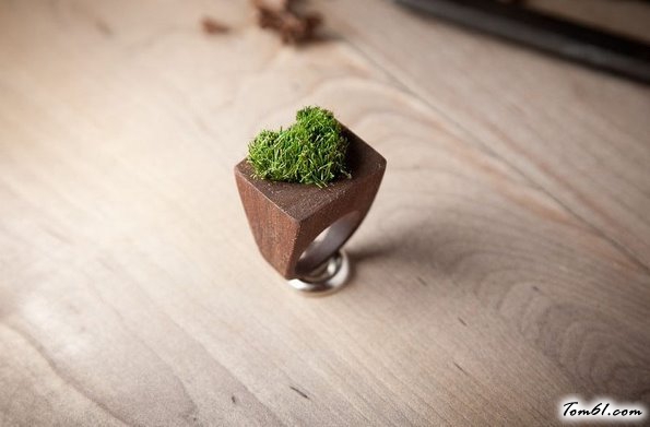 木雕戒指和项链的废物利用的创意制作图解教程图片2