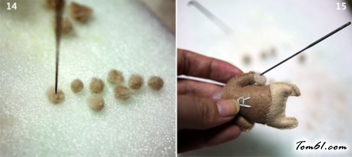 卡哇伊布偶的废物利用的创意制作图解教程图片5