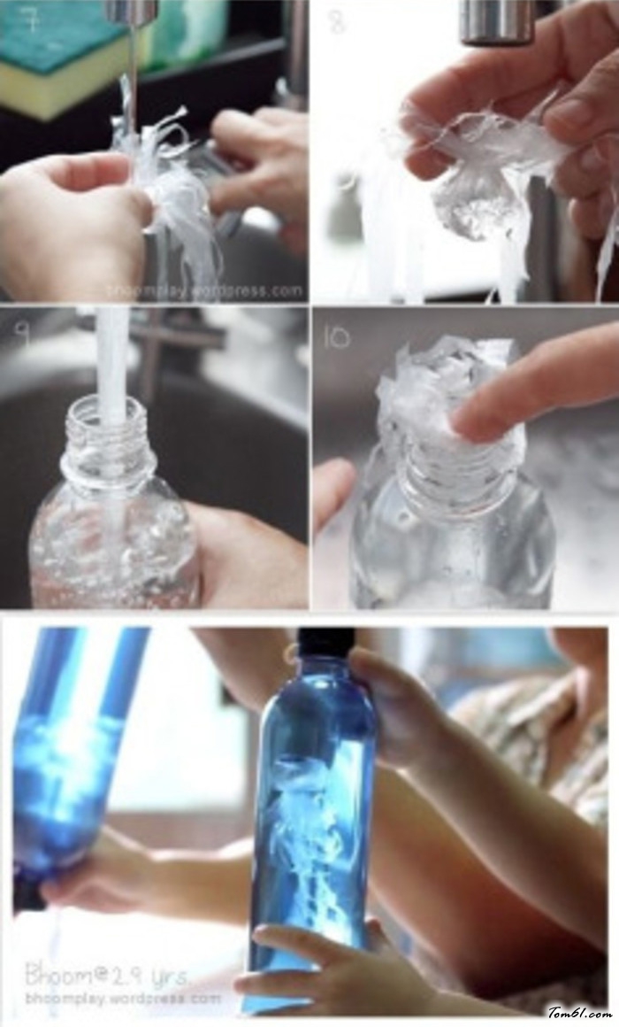 水母的废物利用的创意制作图解教程图片2