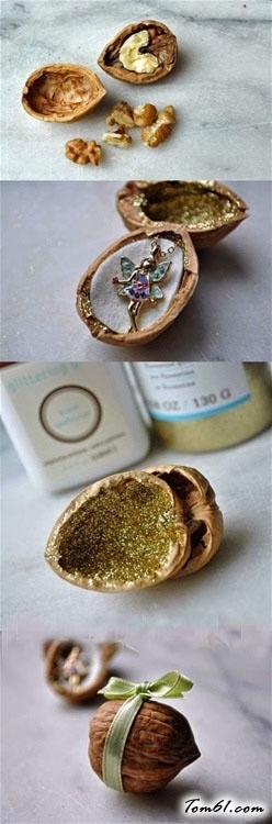 核桃壳的废物利用的创意制作图解教程图片1