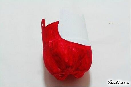 可乐瓶小猫花盆的废物利用的创意制作图解教程图片5