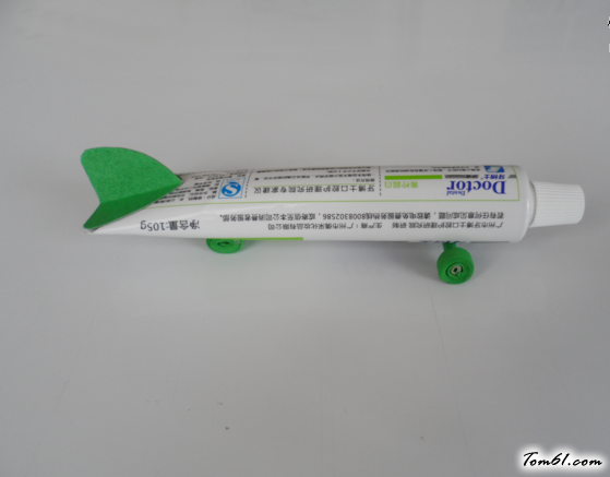 牙膏的废物利用的创意制作图解教程图片7