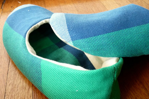 日式家居拖鞋的手工制作教程图解