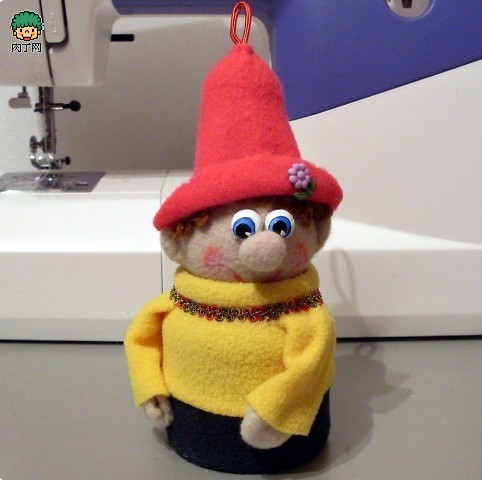 灯泡和玻璃瓶的废物利用的创意制作图解教