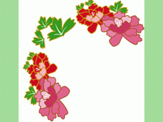花团锦簇-黑板报版面设计图