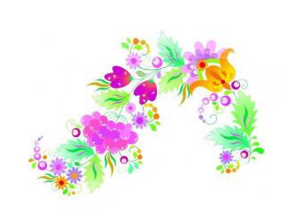 编制花环-黑板报版面设计图