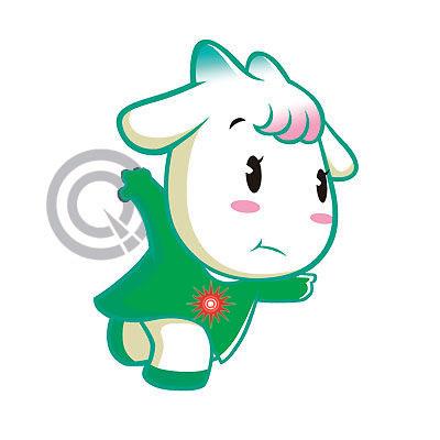 黑板报简单花边图案-可爱的小羊图片1