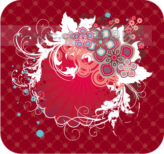 节日黑板报花边图案-喜庆的日子图片1