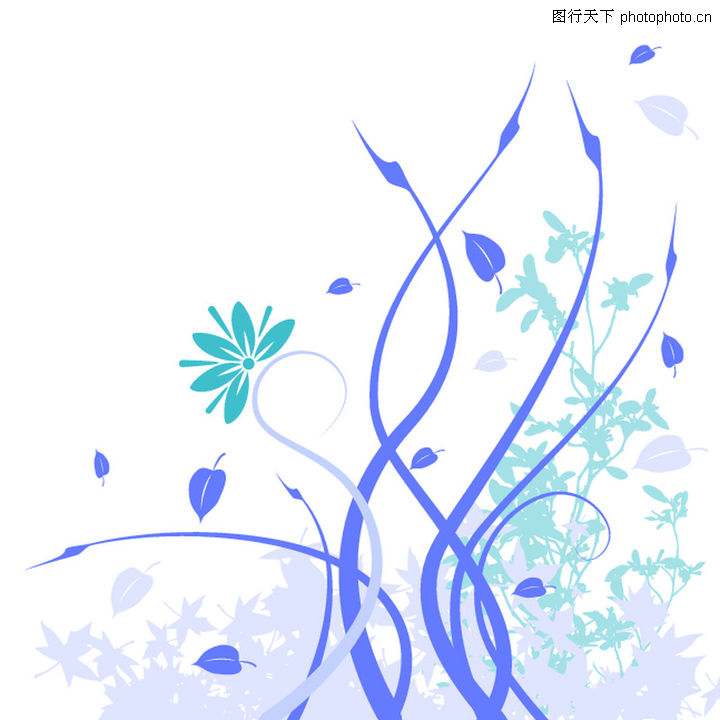 漂亮的花边图案-淡淡的花边图片1