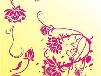 创意花边2-黑板报版面设计图