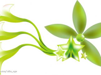 清晰的花边图案-黑板报版面设计图