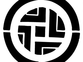 中国风纹样图案-黑板报版面设计图