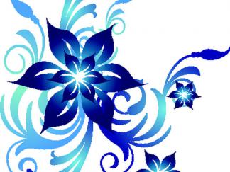 综合花纹-黑板报版面设计图