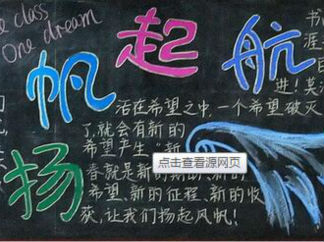 新学期3-黑板报版面设计图