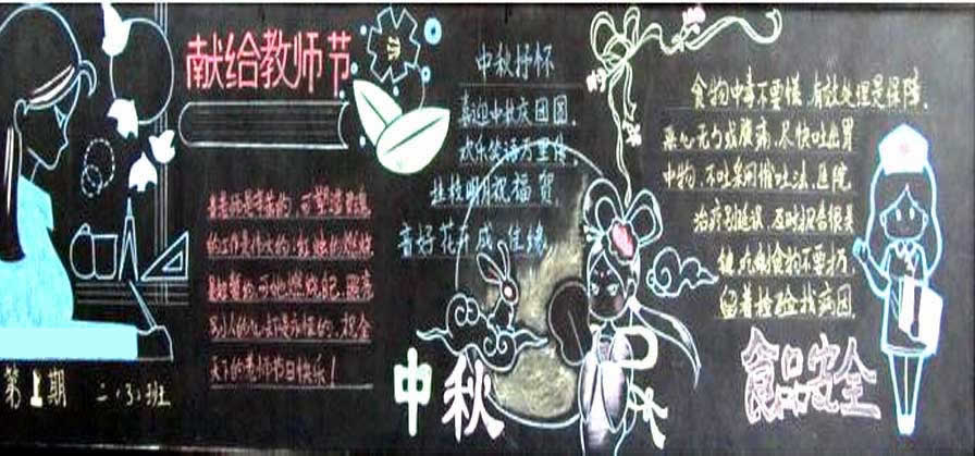 教师节黑板报图片图片1