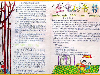 安全常识手抄报版面设计图