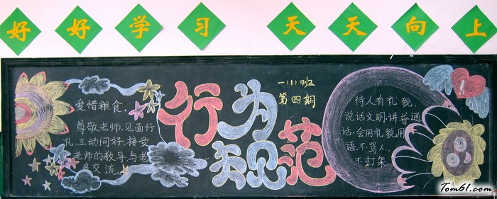 黑板报版面设计图图片1