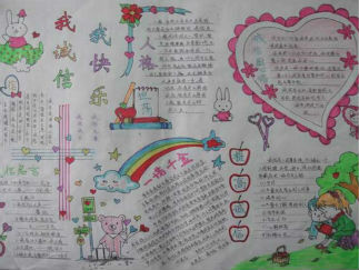 诚信的手抄报版面设计图3