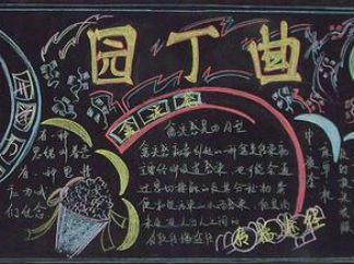 教师节黑板报版面设计图7