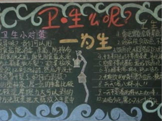 卫生的黑板报版面设计图3
