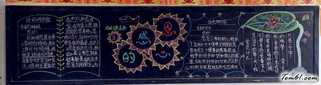 迎五一劳动节黑板报版面设计图4图片1