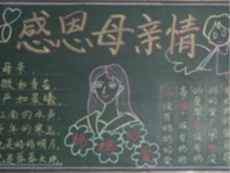 三八妇女节黑板报版面设计图9