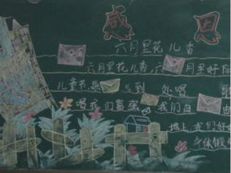 感恩教师节黑板报版面设计图4