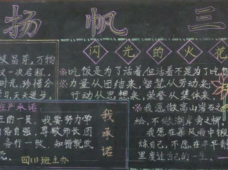 精美的学雷锋黑板报版面设计图3