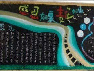 感恩·责任·文明礼仪主题黑板报5
