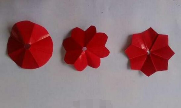 轻松学会剪纸团花图案 怎么出美丽的团花图片6