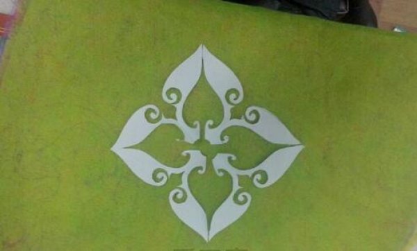 美丽的剪纸图案与图解教程