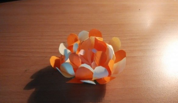 绚丽的纸花剪纸图案与图解教程