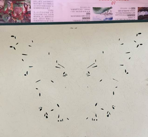 蝴蝶剪纸图案步骤-镂空的蝴蝶图片3