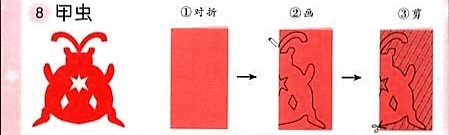 儿童剪纸大全之甲虫（二）图片1