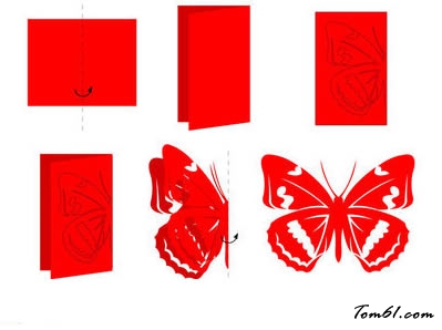 剪纸之蝴蝶2图片1