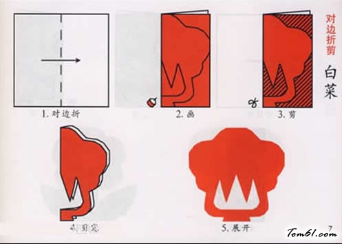 剪纸之白菜2图片1