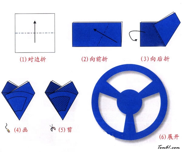 剪纸之方向盘图片1