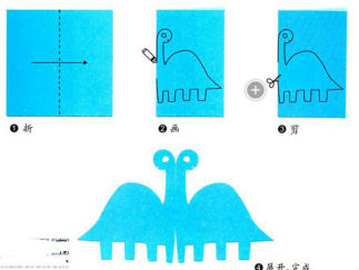 梁龙的剪纸图案与图解教程