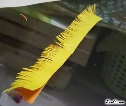 小雏菊的剪纸图案与图解教程图片4