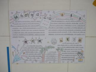 庆元宵手抄报版面设计图