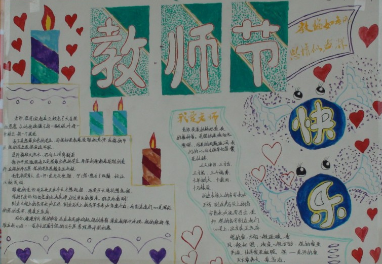 教师节手抄报内容大全-教师节快乐图片2