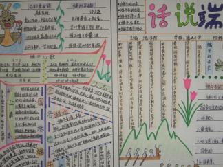 2015端午节手抄报版面设计图
