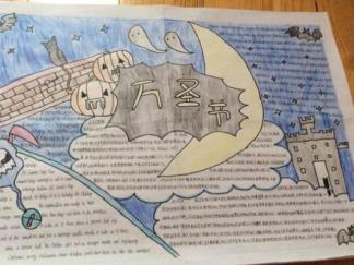 英语手抄报版面设计图