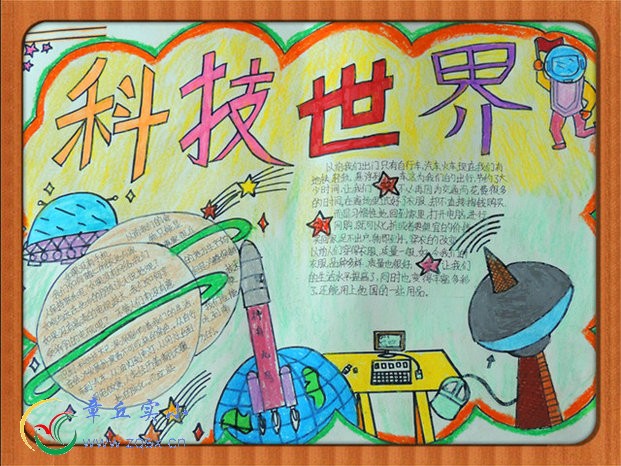 科技手抄报：科技展图片1