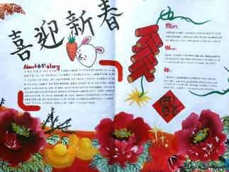 春节手抄报版面设计图十