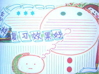 复习手抄报版面设计图