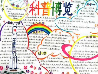 科技手抄报版面设计图六