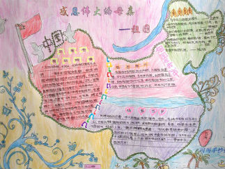 国庆节手抄报版面设计图七